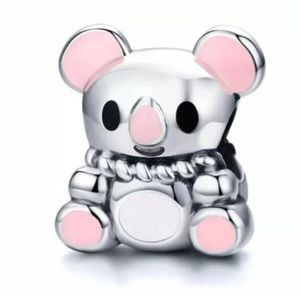 925 Silver Pink Koala Sterling Silver Charm